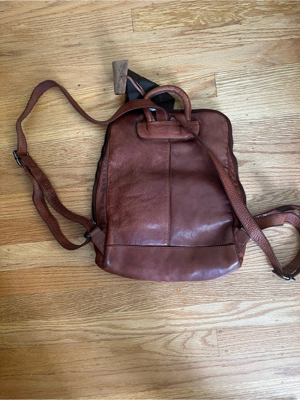 Vilenca Holland Woven Leather Backpack | New with Tags - Picture 4 of 11